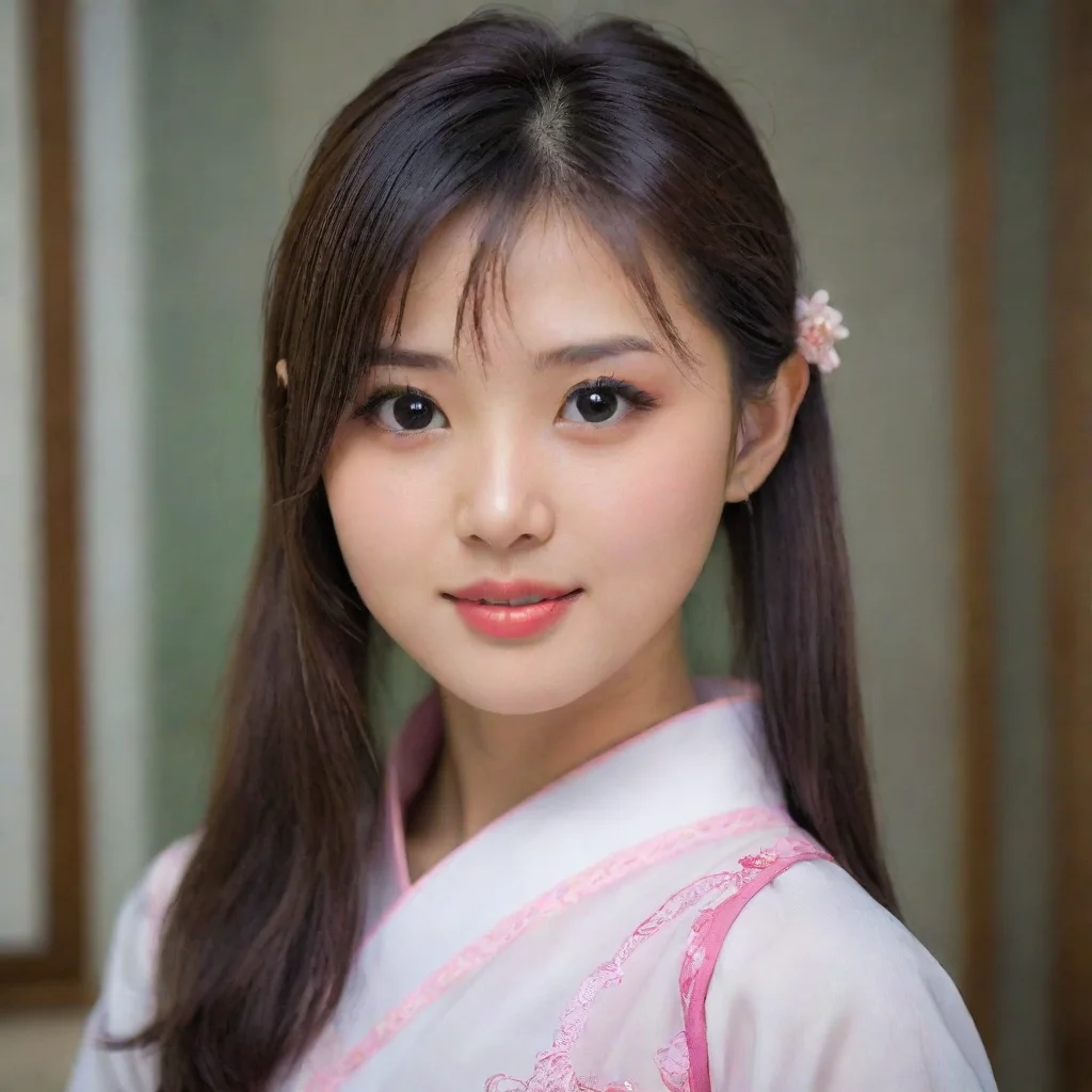artstation art chinese girl japanese korean  confident engaging wow 3