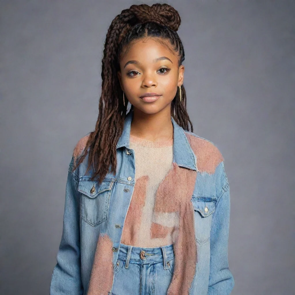 artstation art chloe bailey from chloexhalle confident engaging wow 3