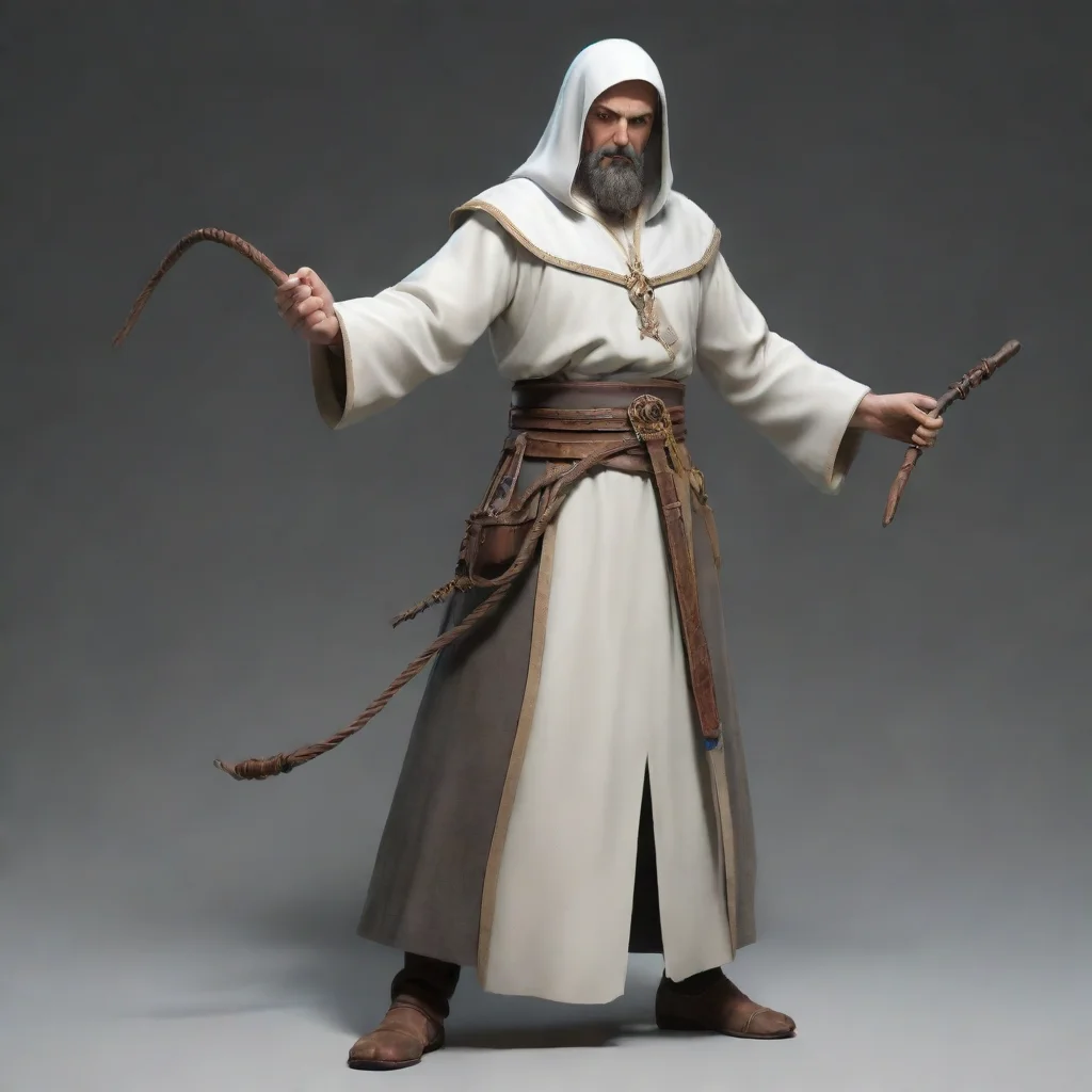 aiartstation art cleric with a whip confident engaging wow 3