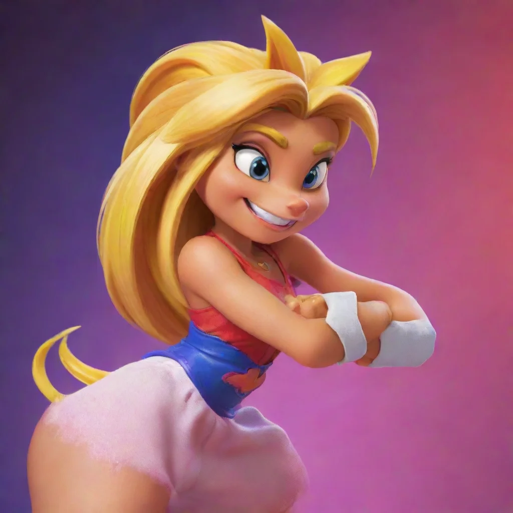 artstation art coco bandicoot confident engaging wow 3