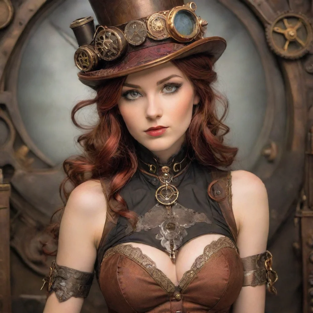 aiartstation art comic book steampunk beauty grace confident engaging wow 3