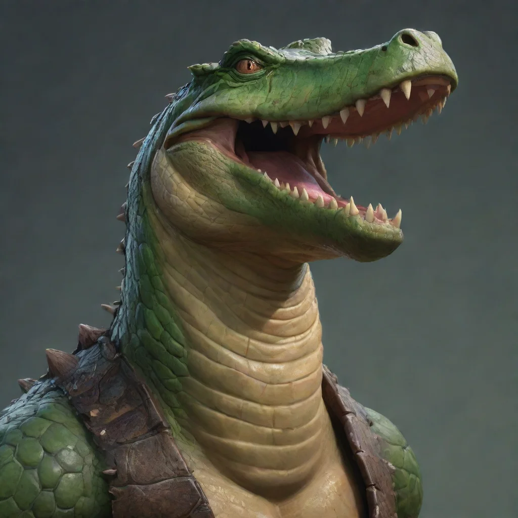 aiartstation art croc confident engaging wow 3
