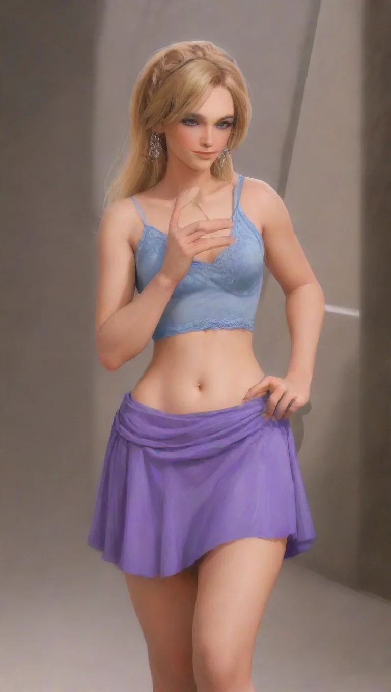 aiartstation art crossdressing confident engaging wow 3