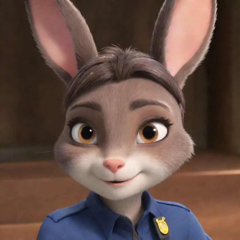 aiartstation art cute anime judy hopps confident engaging wow 3