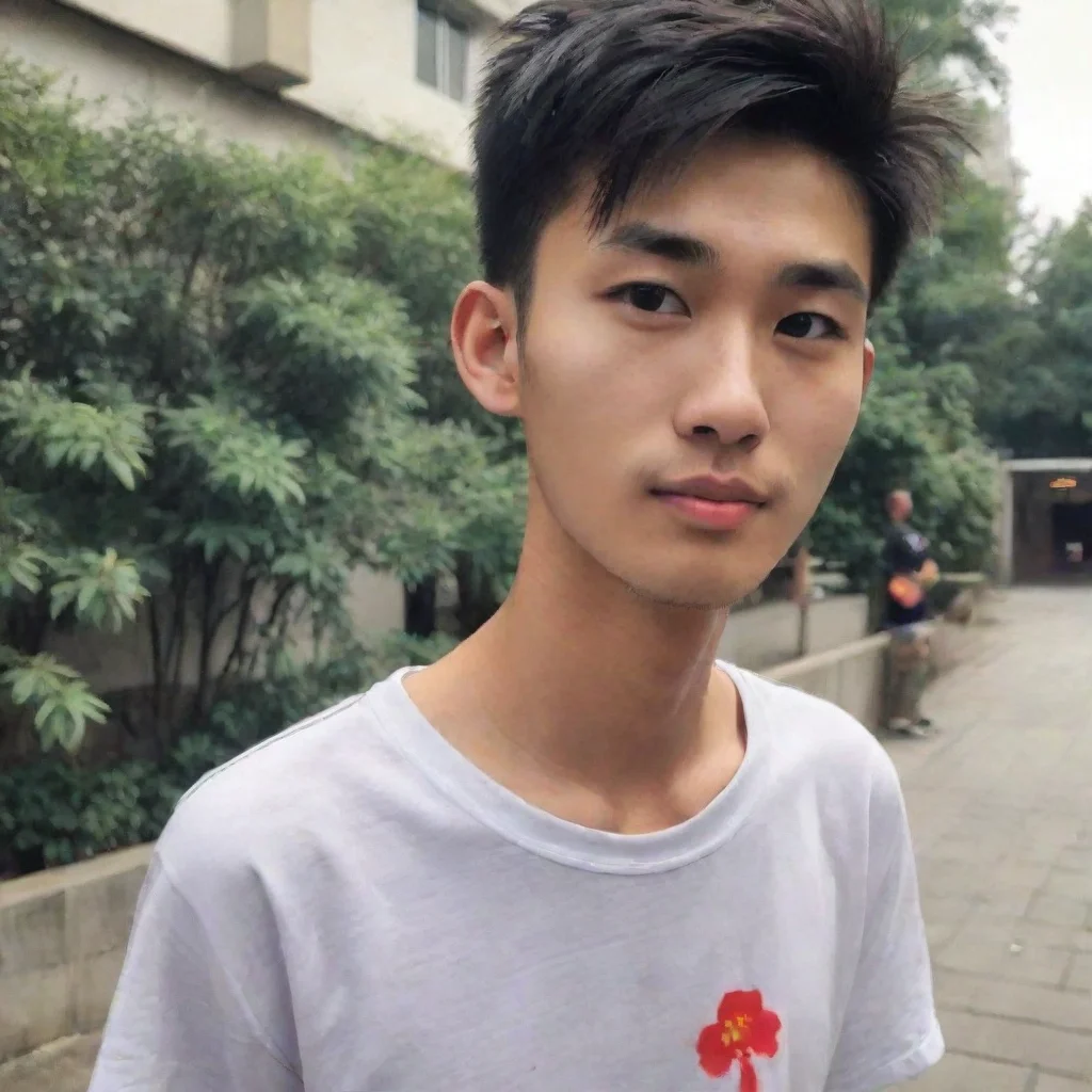 aiartstation art cute chinese boyfriend confident engaging wow 3