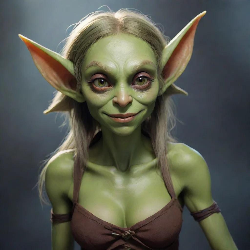 aiartstation art cute seductive goblin woman confident engaging wow 3