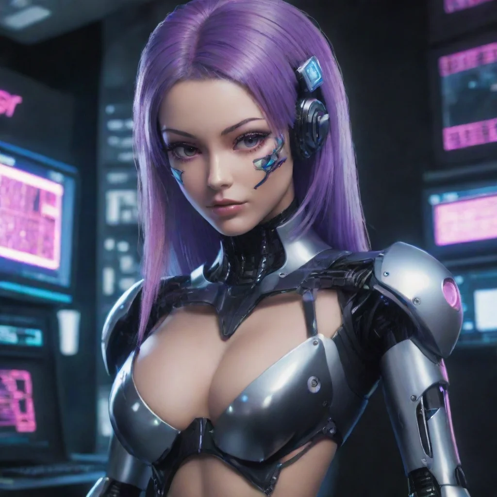 artstation art cyber confident engaging wow 3