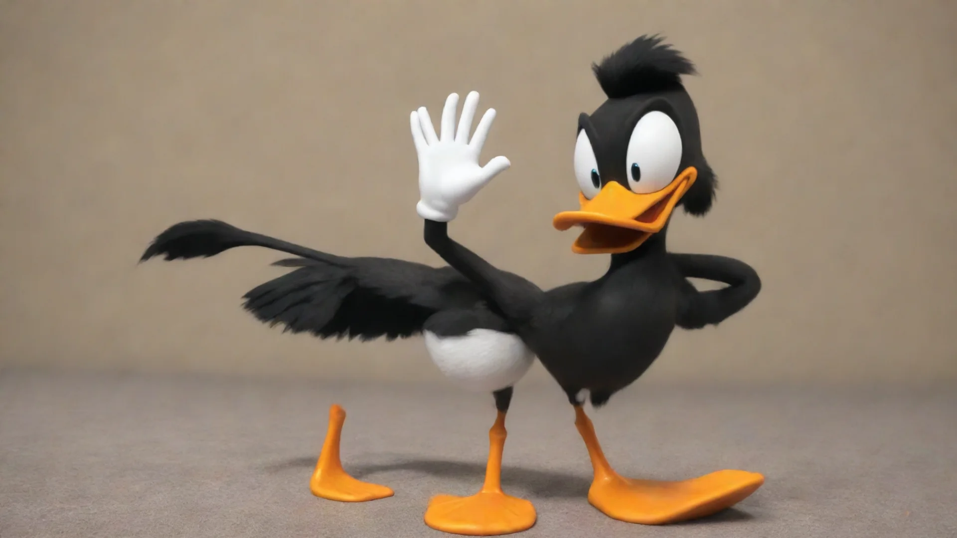 aiartstation art daffy the duck doing c0k3 hdr animation confident engaging wow 3 hdwidescreen
