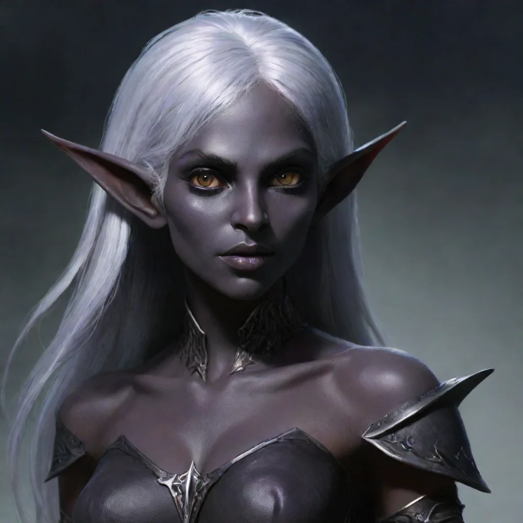 artstation art dark elf confident engaging wow 3