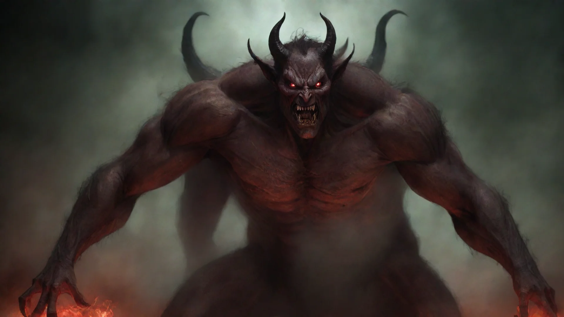 artstation art demon confident engaging wow 3 hdwidescreen