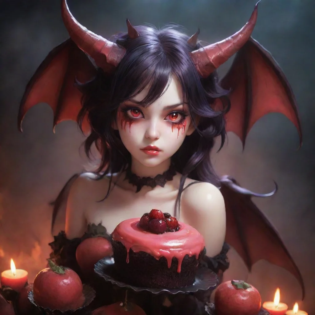 aiartstation art demon fantasy sweet confident engaging wow 3