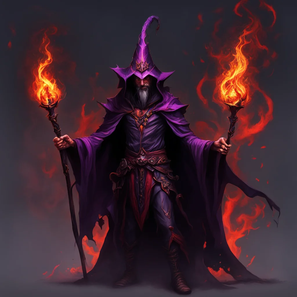 aiartstation art diabolic wizard confident engaging wow 3