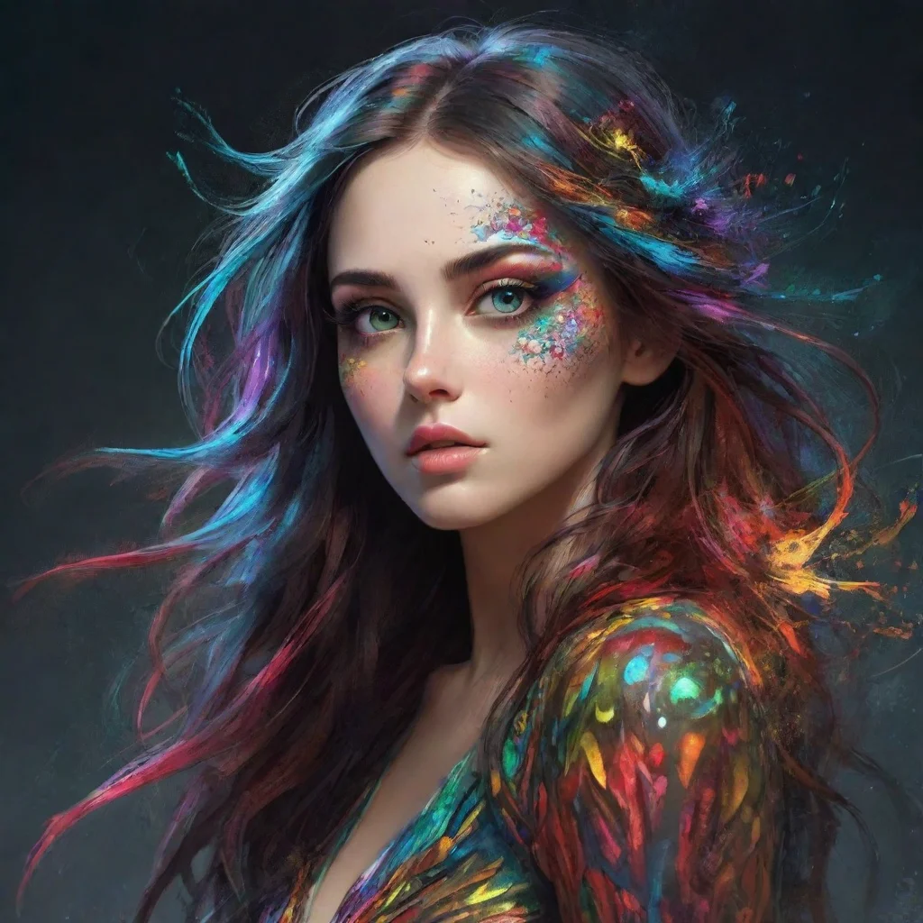 aiartstation art digital art confident engaging wow 3
