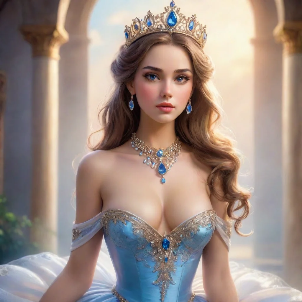 aiartstation art digital art fantasy art seductive beauty grace feminine majestic princess fantasy confident engaging wow 3