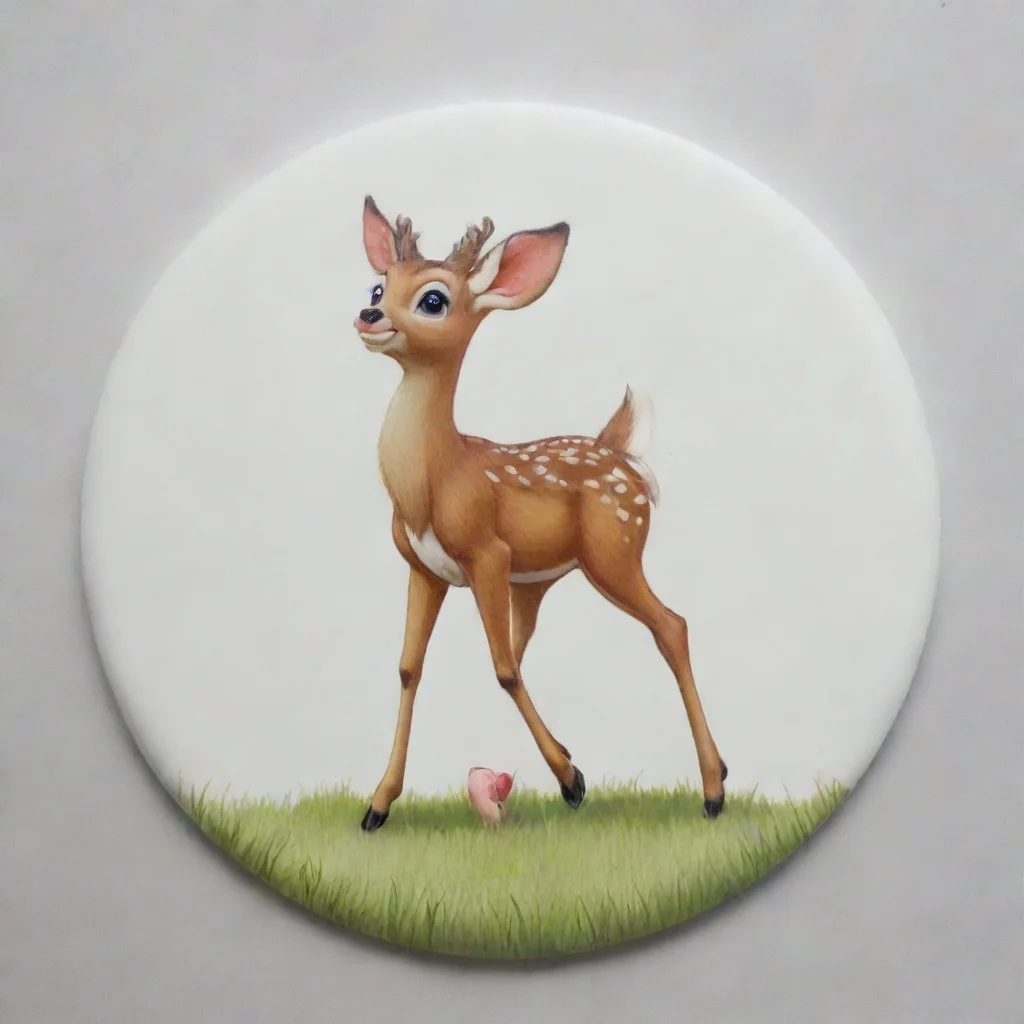 aiartstation art disk bambi confident engaging wow 3