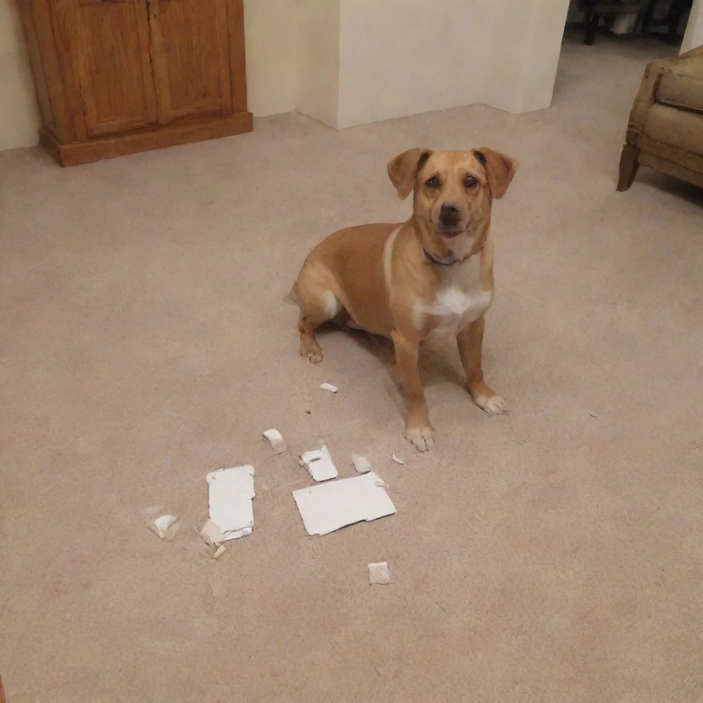 artstation art dog that is destructive confident engaging wow 3