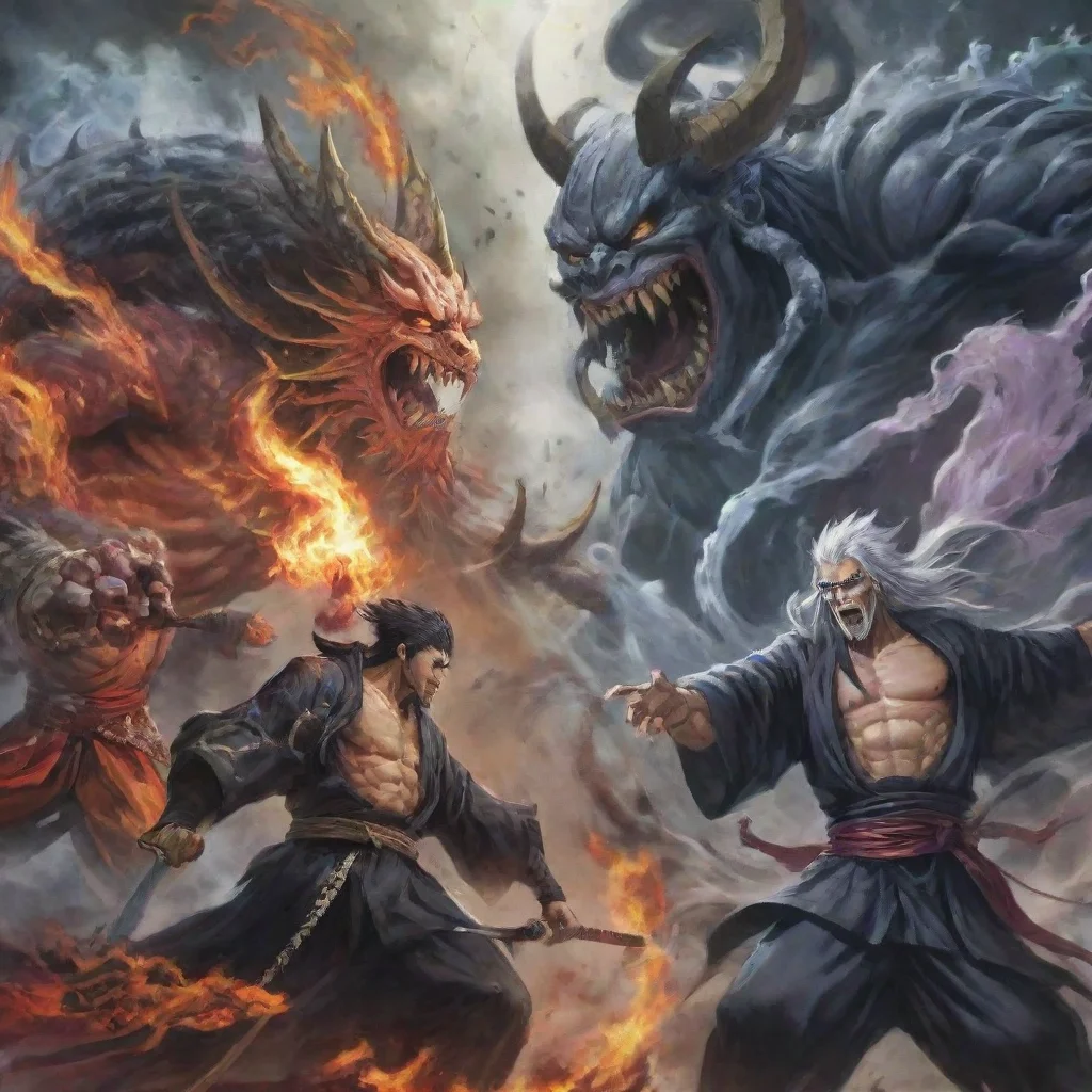 aiartstation art domain expansion vs bankai confident engaging wow 3