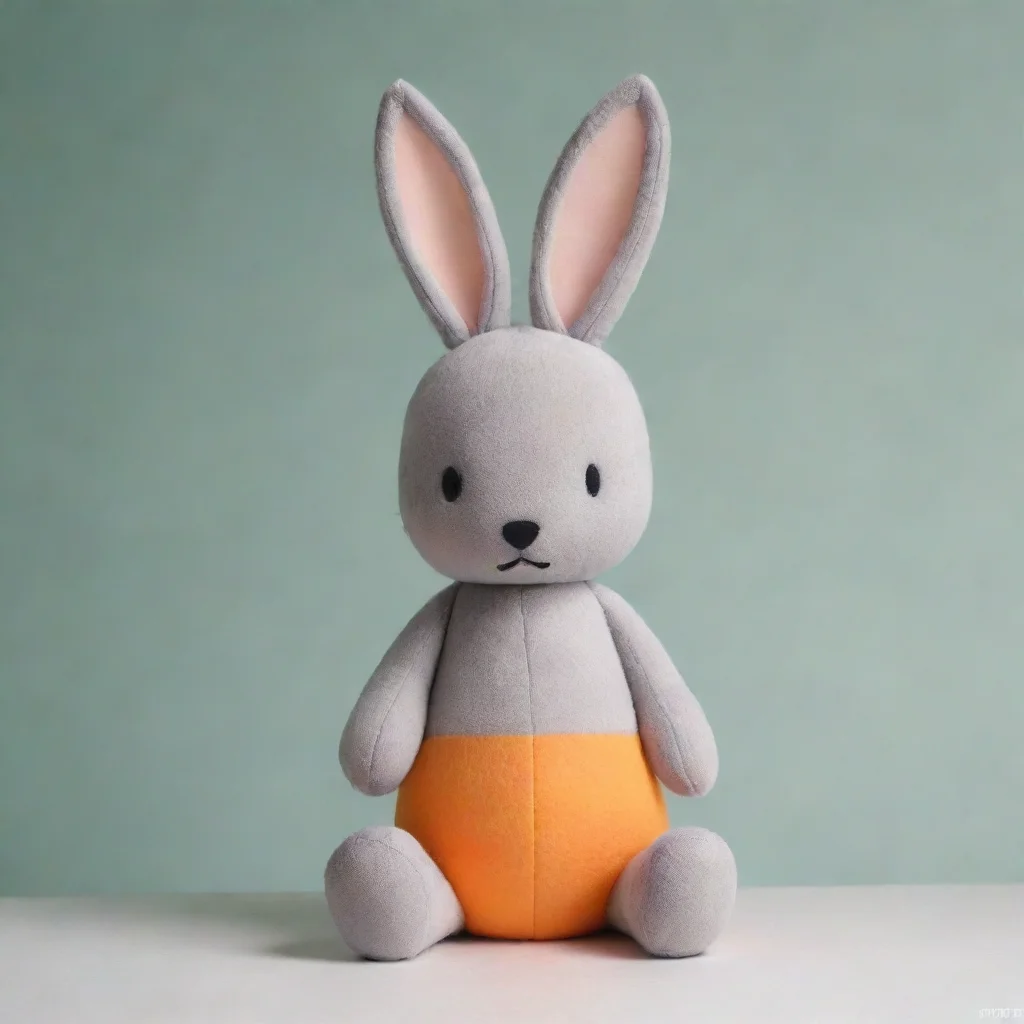 aiartstation art donkey in style of miffy confident engaging wow 3