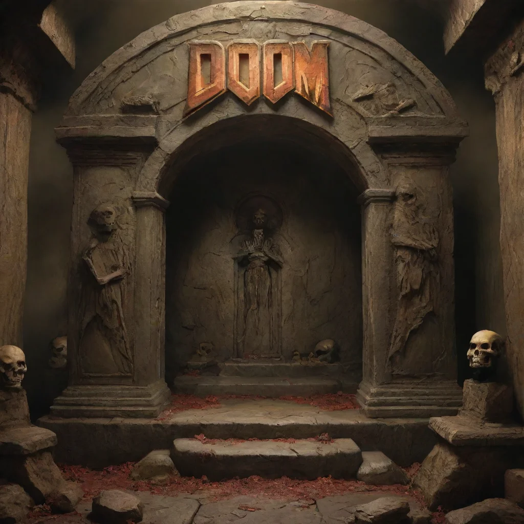 aiartstation art doom tomb confident engaging wow 3