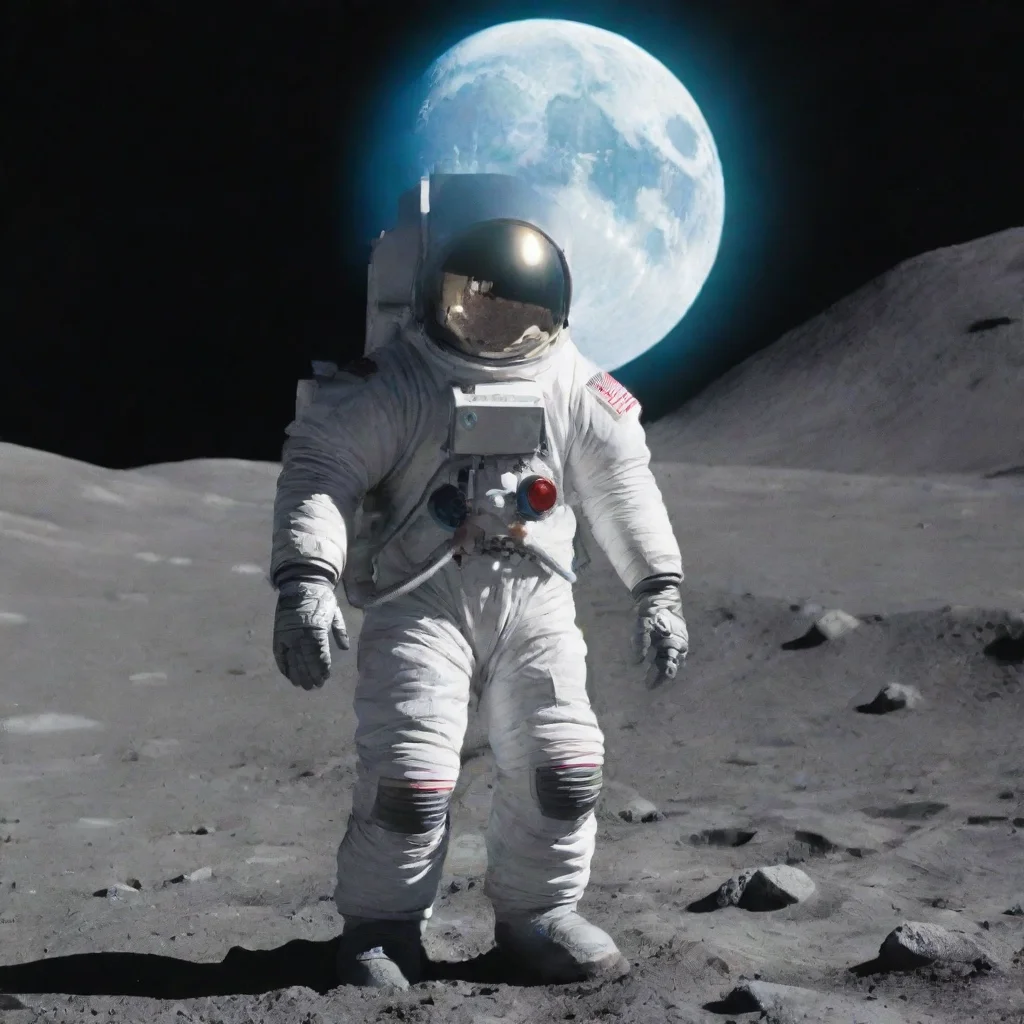 artstation art dr manhatten on the moon confident engaging wow 3