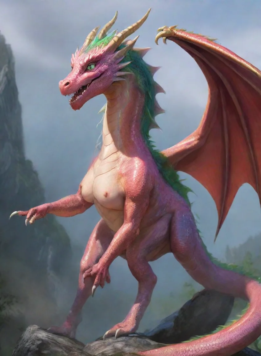 aiartstation art dragoness  confident engaging wow 3 portrait43