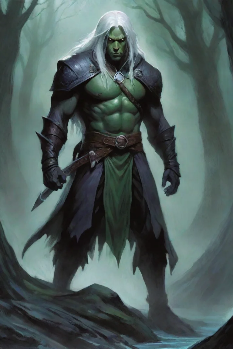 artstation art drizzt confident engaging wow 3 portrait