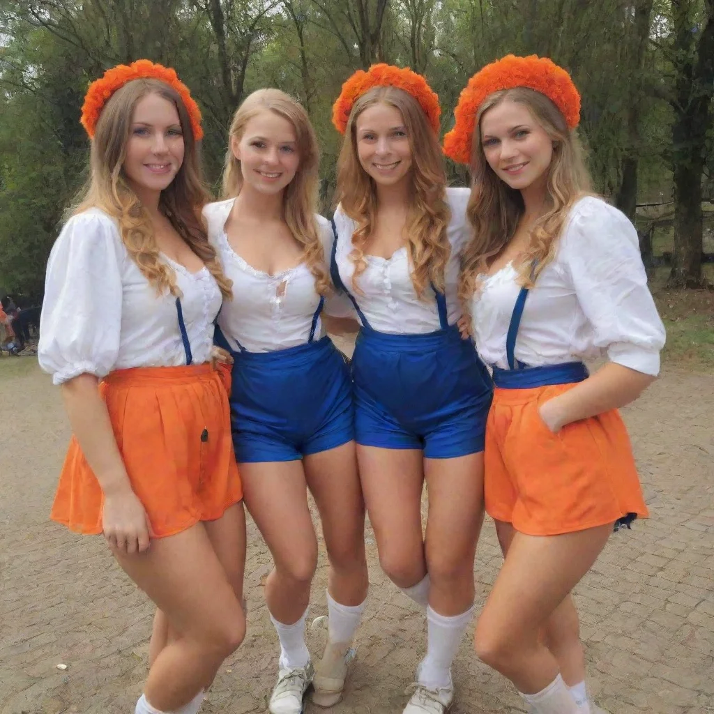 aiartstation art dutch girls confident engaging wow 3