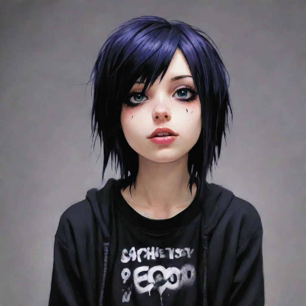 artstation art emo 2000s art confident engaging wow 3