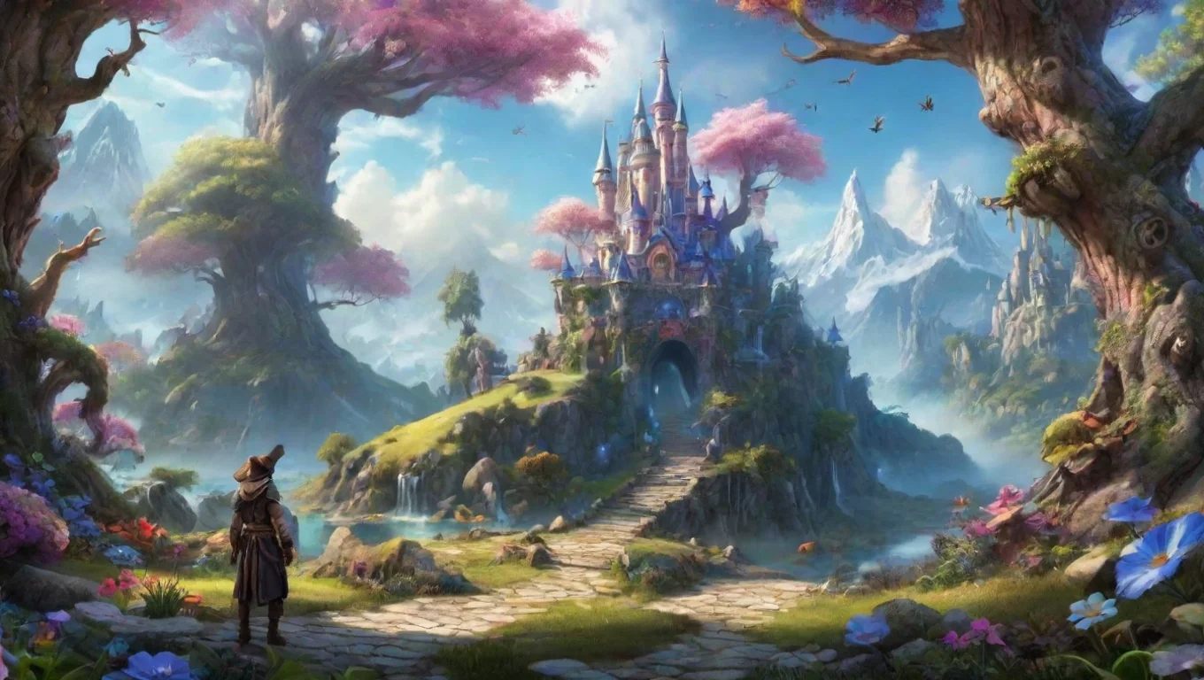 aiartstation art epic fantasy wonderland hd confident engaging wow 3 widescreen