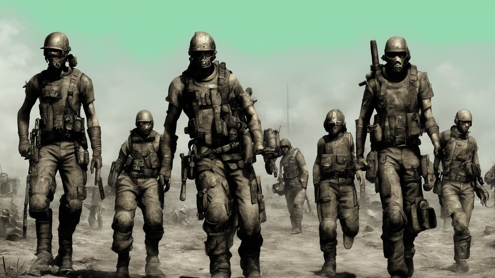 aiartstation art fallout 3 raiders confident engaging wow 3 wide