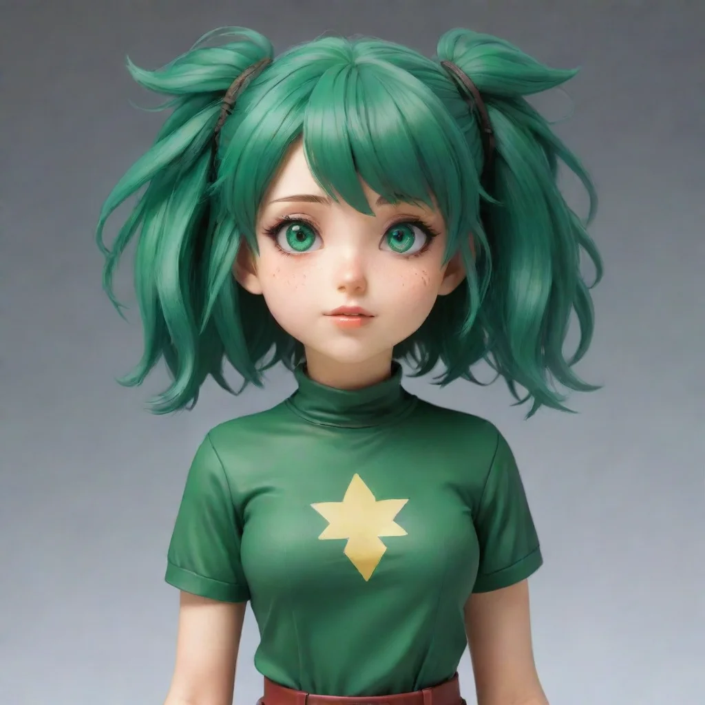 artstation art female deku bimbo confident engaging wow 3