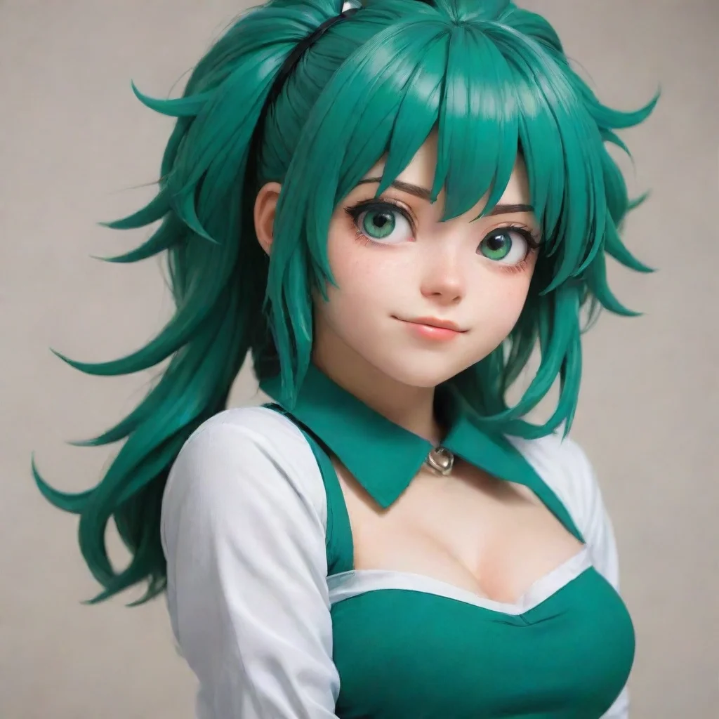 artstation art female izuku midoriya as an onahole confident engaging wow 3