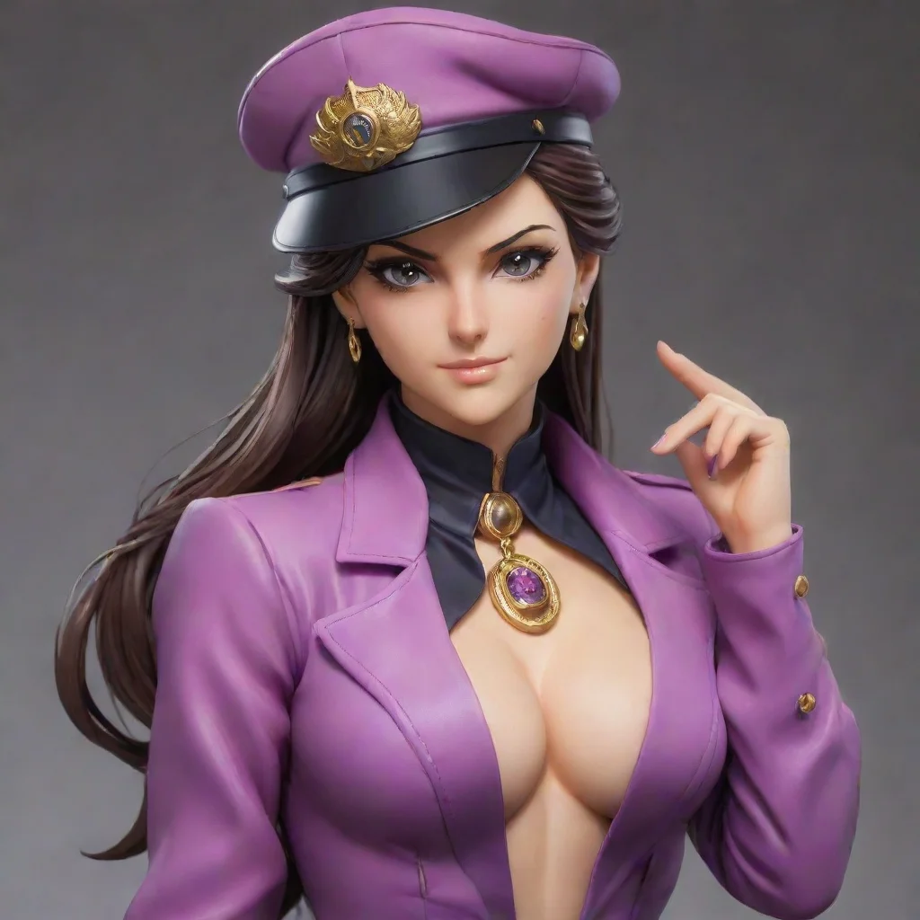 aiartstation art feminine jotaro confident engaging wow 3