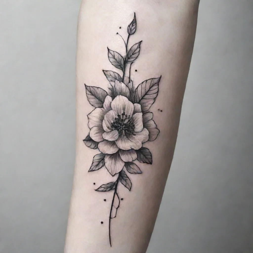 artstation art fine fine fine line black and white tattoo confident engaging wow 3