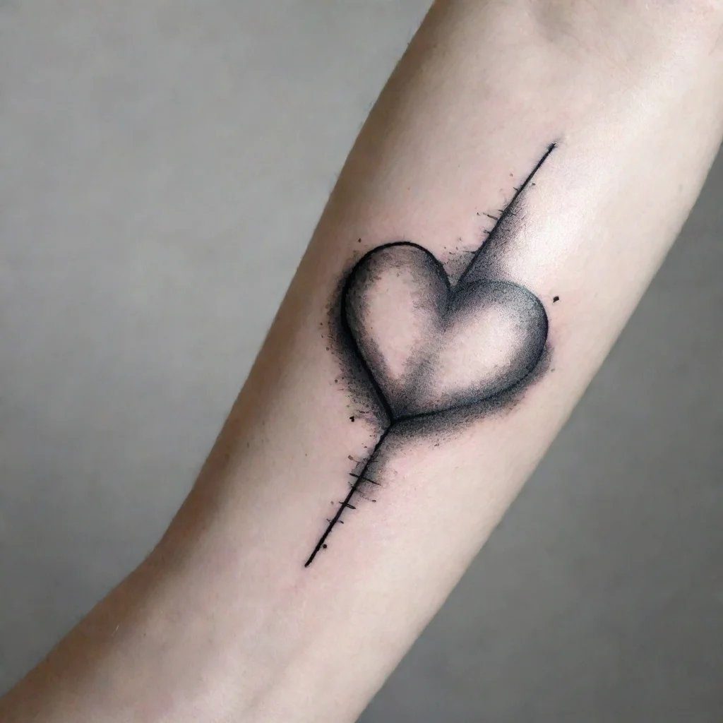 artstation art fine line black and white tattoo love confident engaging wow 3