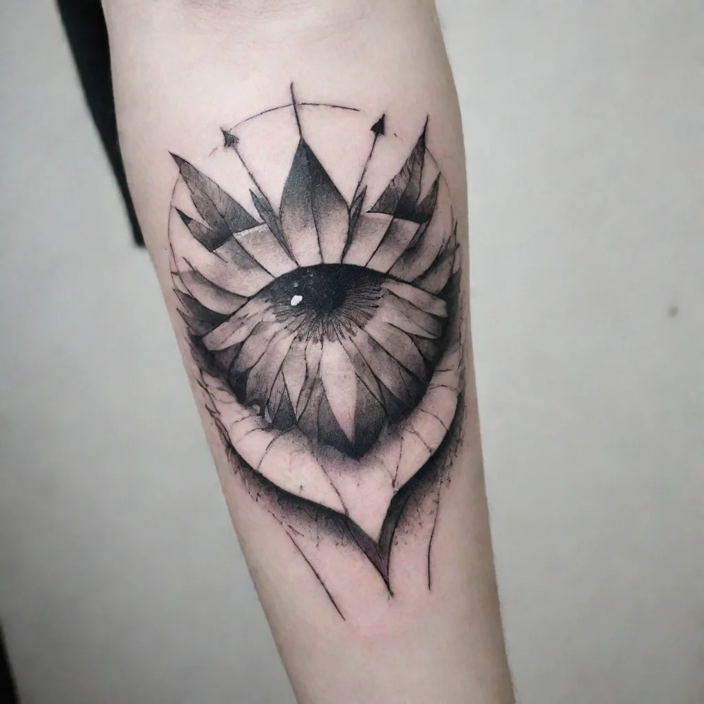 artstation art fine line black and white tattoo masterpiece confident engaging wow 3