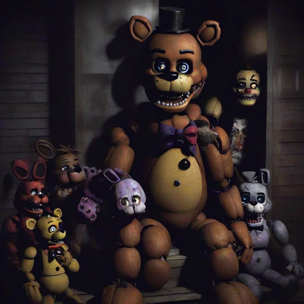 artstation art fnaf 4 confident engaging wow 3