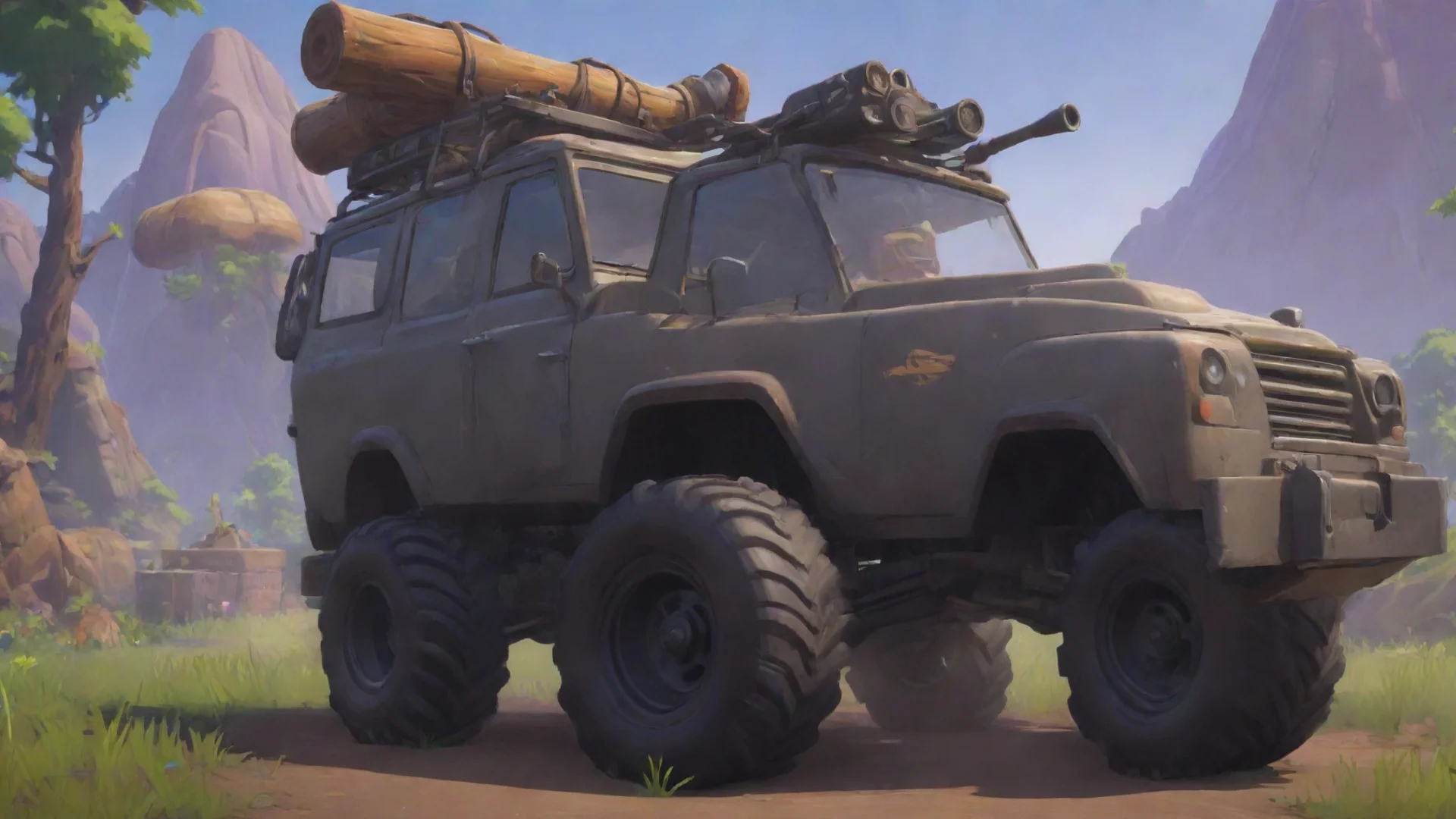 aiartstation art fortnite cars rockerlaucher confident engaging wow 3 hdwidescreen