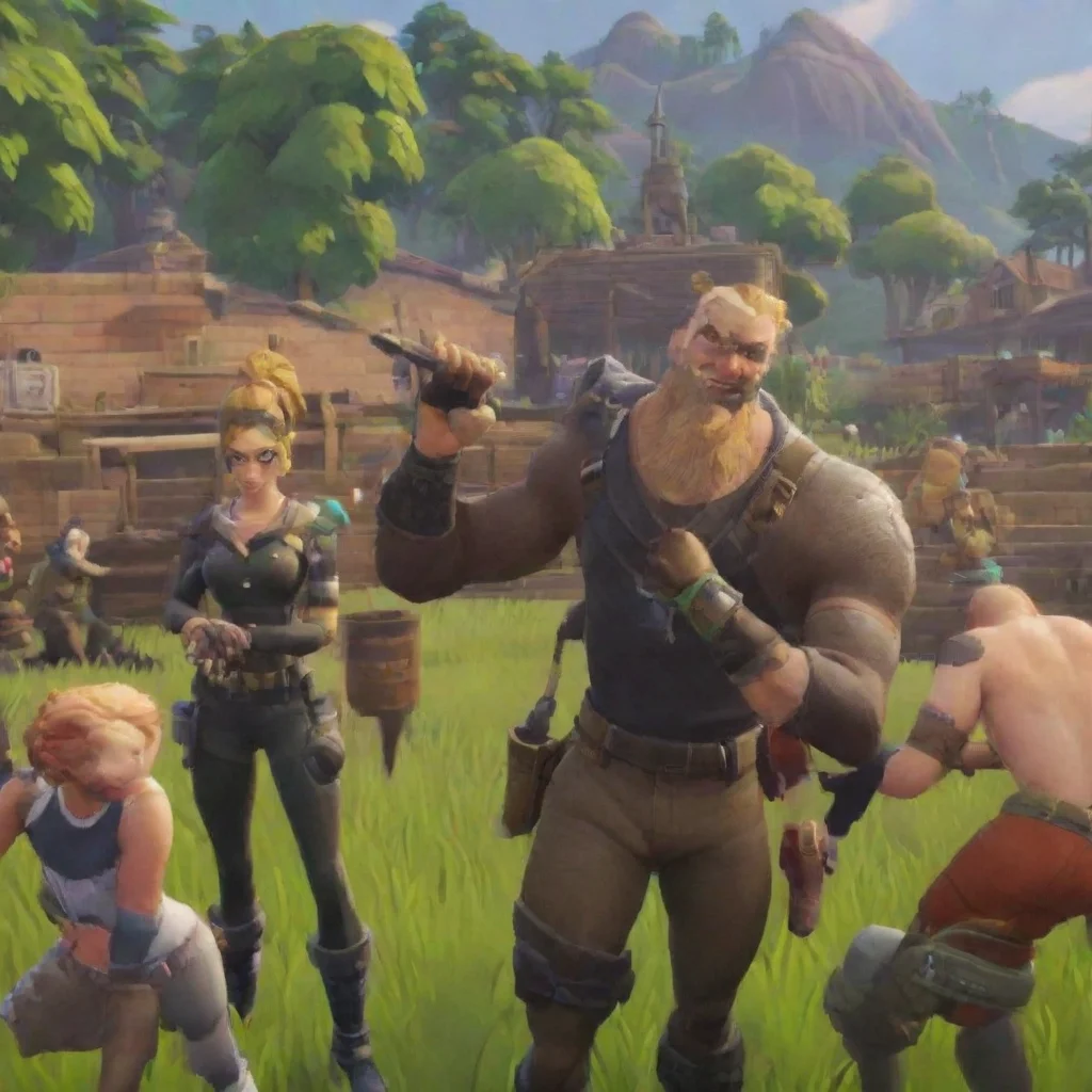 aiartstation art fortnite confident engaging wow 3