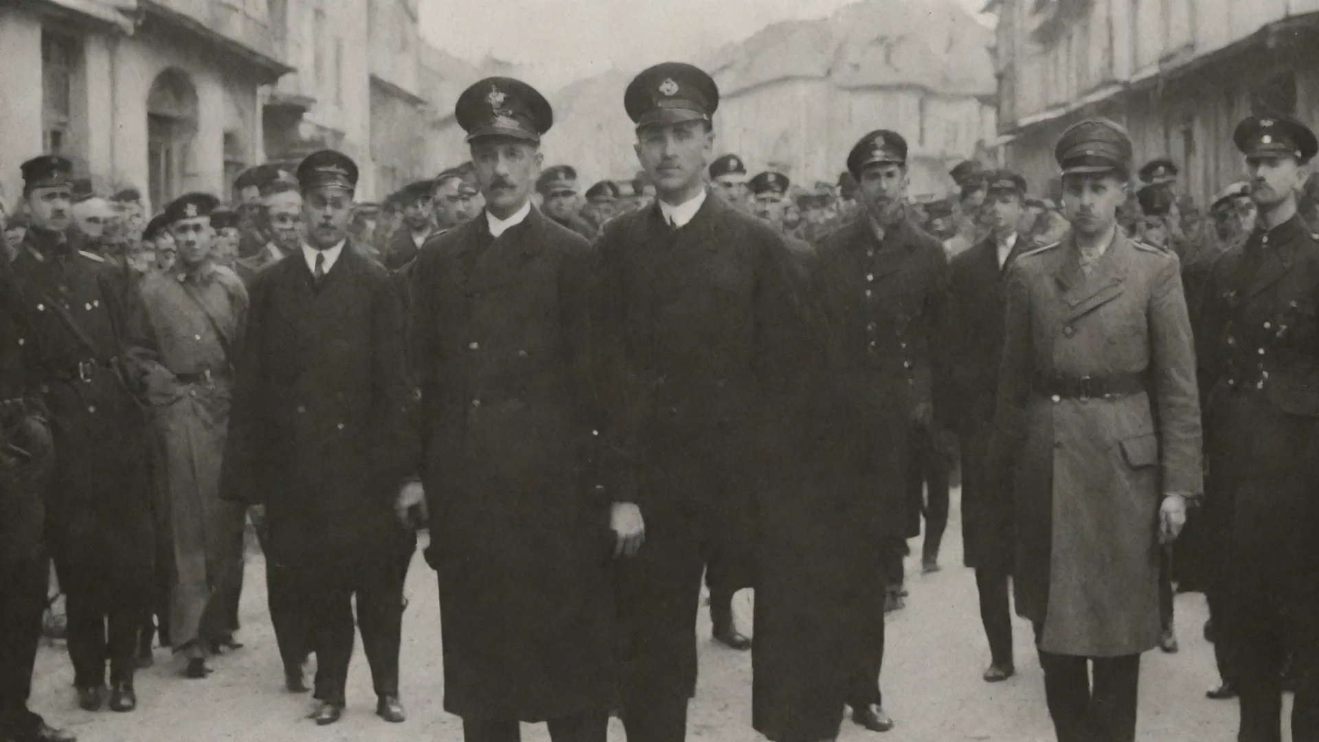 artstation art frantz ferdinand visiting sarajevo in  1914 confident engaging wow 3 wide