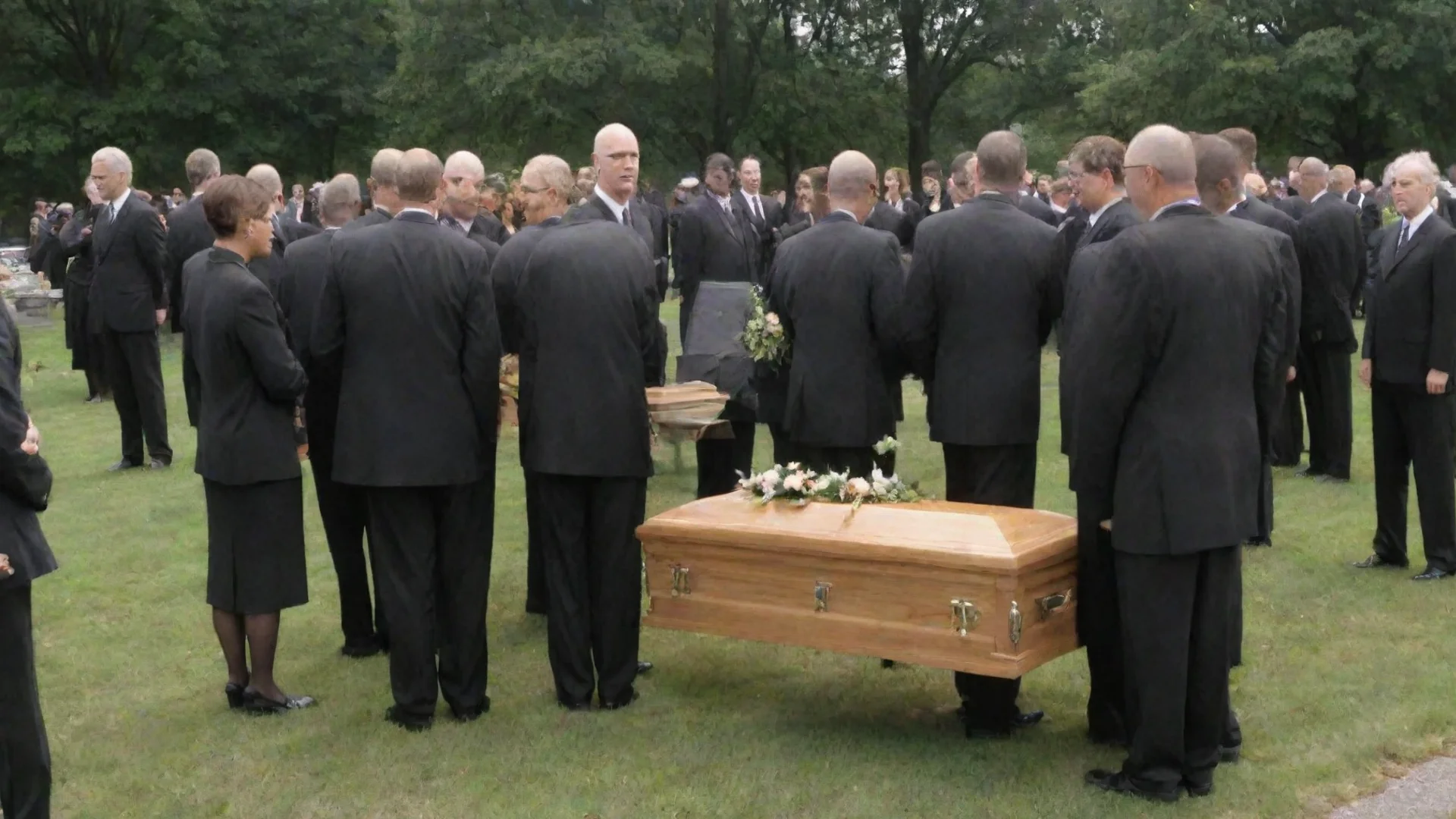artstation art funeral funny confident engaging wow 3 wide