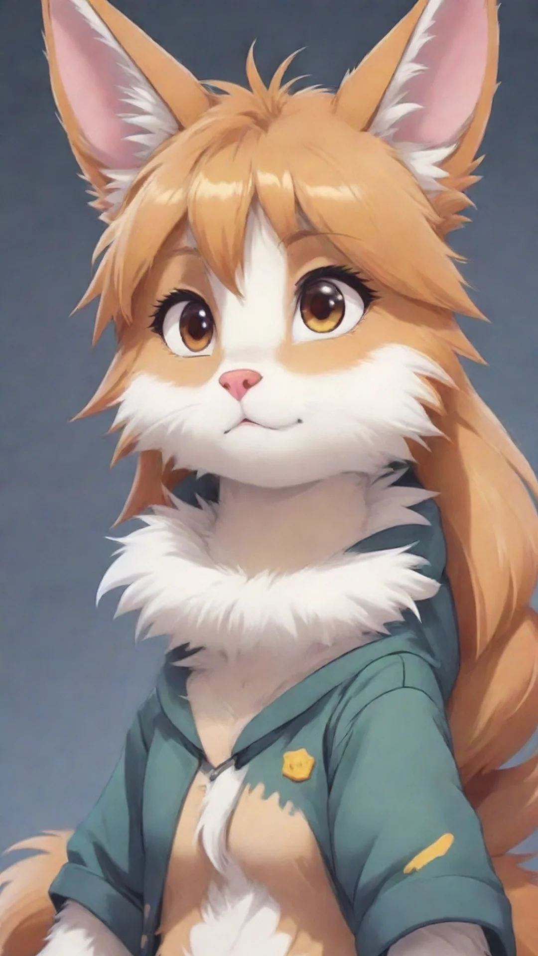 artstation art furry cute in anime style confident engaging wow 3 tall