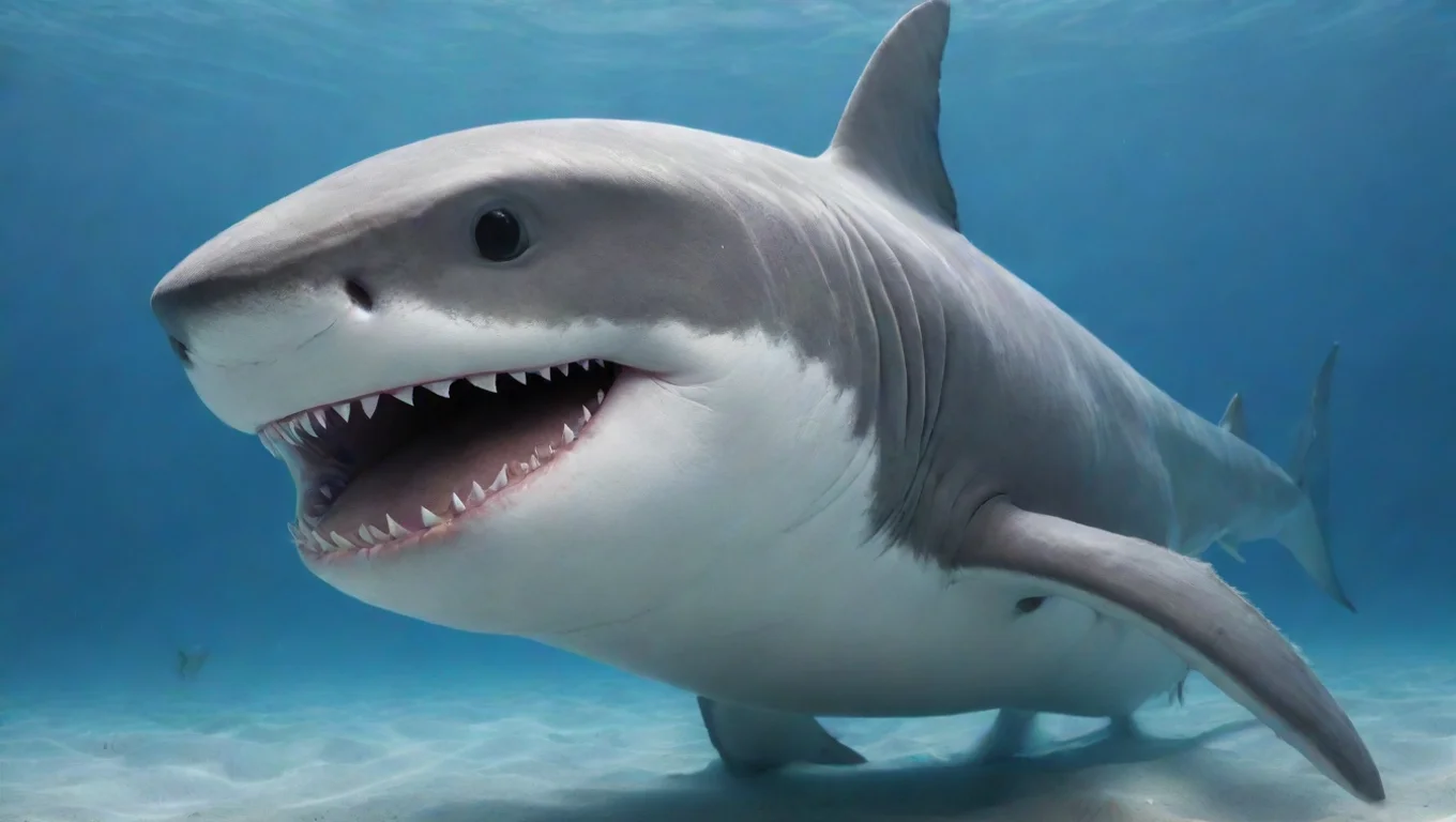 aiartstation art furry shark  confident engaging wow 3 widescreen