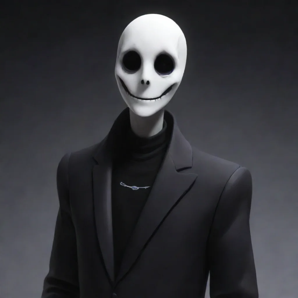 artstation art gaster from undertale confident engaging wow 3