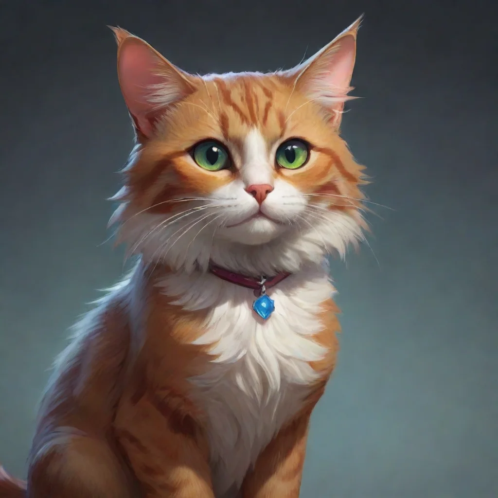 aiartstation art gatos art confident engaging wow 3