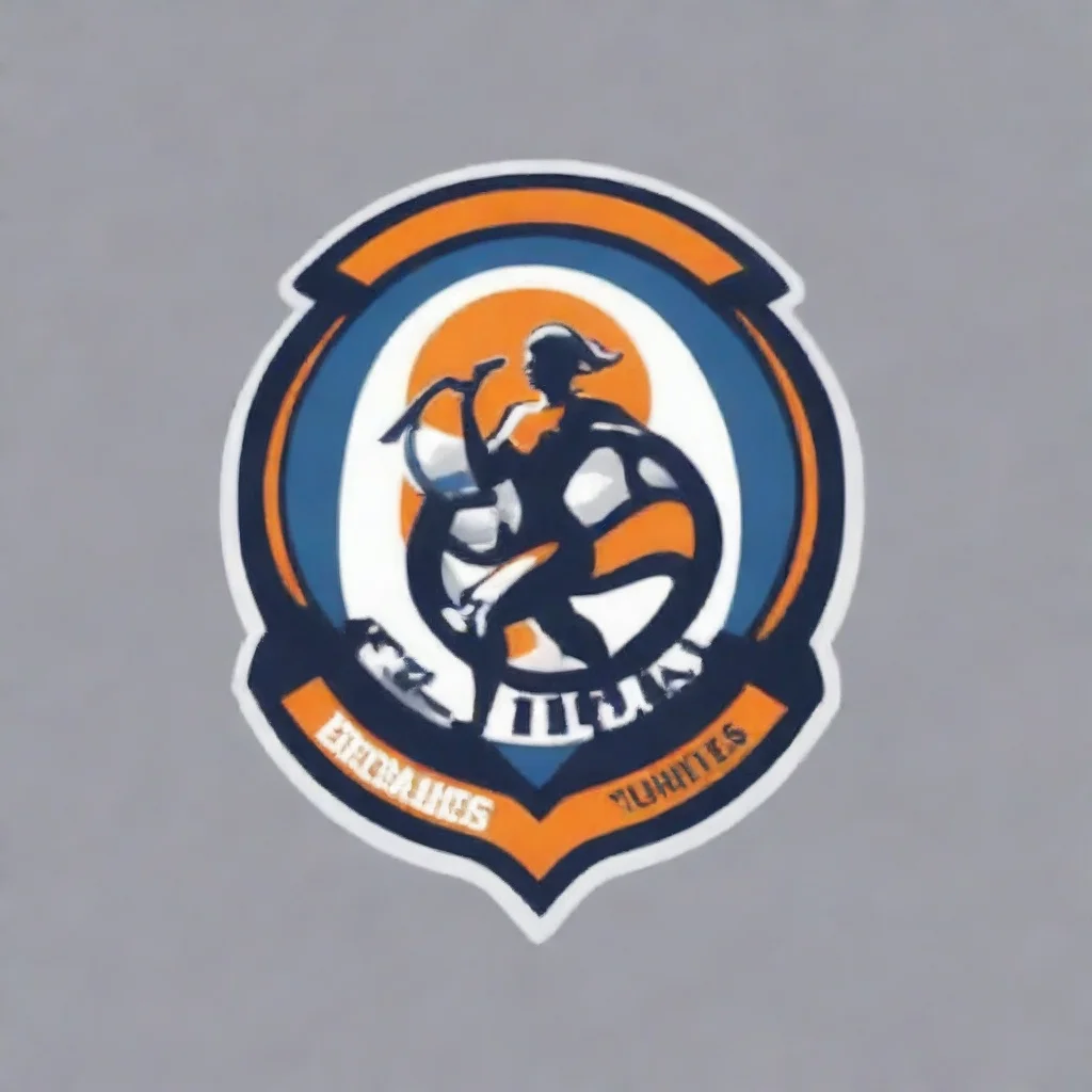 aiartstation art genera un logo para una secundaria con tematica deportiva confident engaging wow 3