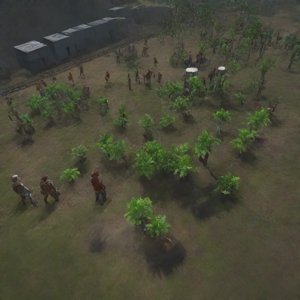 artstation art generate the players of the plant confident engaging wow 3
