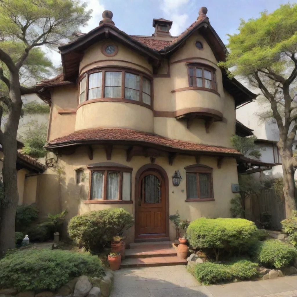 artstation art ghibli house confident engaging wow 3