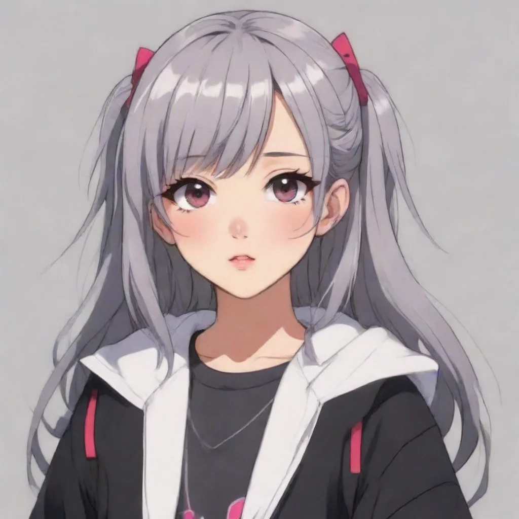 aiartstation art girl gyary  anime style  confident engaging wow 3