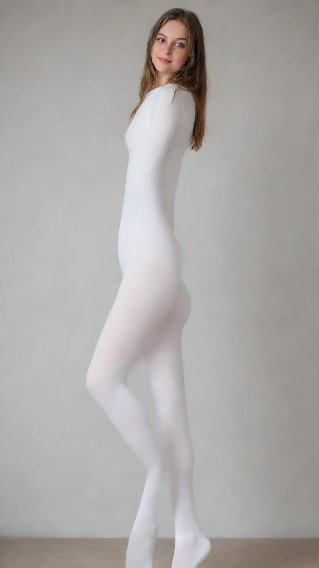 aiartstation art girl wearing white tights confident engaging wow 3 hdtall